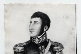 [José de San Martín, retrato de medio cuerpo con uniforme]