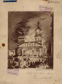 [Incendio de la Iglesia La Compañía de Jesús, 8 de diciembre de 1863, Santiago]