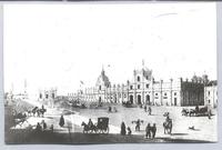 [Plaza de Armas de Santiago hacia 1830]