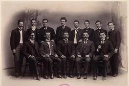 [Miembros de la Comisión Central para las fiestas chilenas, Salvador de Bahía, Brasil, julio de 1902]