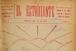 El Estudiante (Valdivia, Chile : 1928)