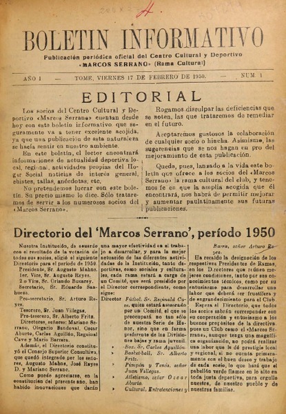 Boletín informativo (Tomé, Chile)