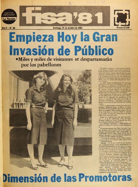 FISA 81 (Santiago, Chile : 1981?)