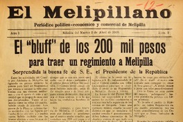 El Melipillano (Melipilla, Chile : 1935)