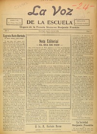 La Voz de la Escuela (Santiago, Chile : 1934)