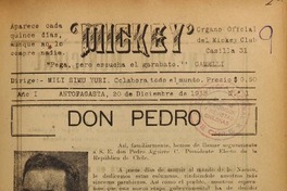 Mickey (Antofagasta, Chile : 1938)