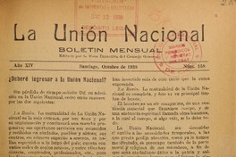 La Unión Nacional (Santiago, Chile : 1925)