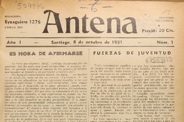Antena (Santiago, Chile : 1931)