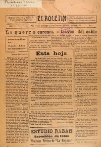 El Boletín (Puerto Aisen, Chile : 1939)