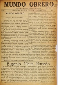 Mundo Obrero (Traiguén, Chile : 1937)