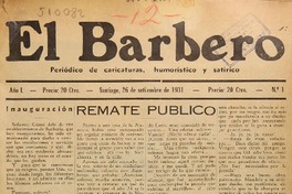 El Barbero (Santiago, Chile : 1931)
