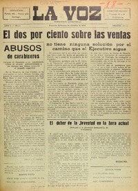 La Voz (Santiago, Chile : 1935)