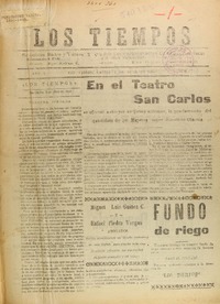 Los Tiempos (San Carlos, Chile : 1935)