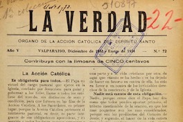 La Verdad (Valparaíso, Chile : 1933)