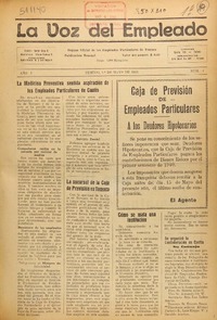 La Voz del Empleado (Temuco, Chile : 1940)