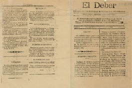 El Deber (Chañaral, Chile : 1904)