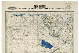 Doñihue Melipilla - Cachapoal - Maipo - Rancagua - Caupolicán [material cartográfico] : Instituto Geográfico Militar de Chile.