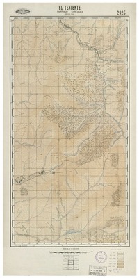 El Teniente Santiago - Rancagua [material cartográfico] : Instituto Geográfico Militar de Chile.