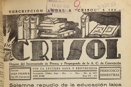 Crisol (Concepción, Chile : 1939)
