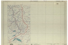 Lonquimay 3871 : carta preliminar [material cartográfico] : Instituto Geográfico Militar de Chile.