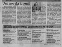 Una novela juvenil  [artículo] Almagro Santander.
