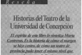 Historia del Teatro de la Universidad de Concepción