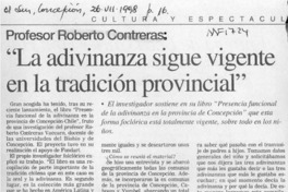"La Adivinanza sigue vigente en la tradición provincial"  [artículo].