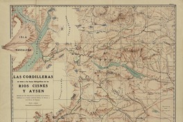 Las Cordilleras en torno a las hoyas hidrográficas de los ríos Cisnes y Aysén
