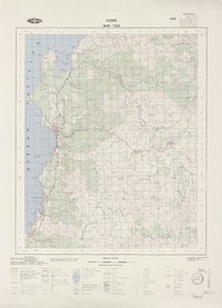 Tomé 3630 - 7245 [material cartográfico] : Instituto Geográfico Militar de Chile.
