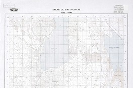 Salar de Las Parinas 2545 - 6830 [material cartográfico] : Instituto Geográfico Militar de Chile.