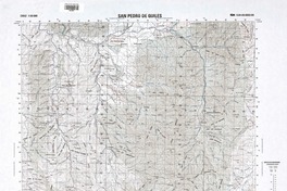 San Pedro de Quiles (31°00'15.20"-71°15'07.90") [material cartográfico] : Instituto Geográfico Militar de Chile.