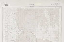 Socompa 2415 - 6815 [material cartográfico] : Instituto Geográfico Militar de Chile.
