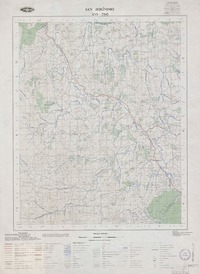San Jerónimo 3715 - 7245 [material cartográfico] : Instituto Geográfico Militar de Chile.