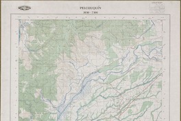 Pelchuquín 3930 - 7300 [material cartográfico] : Instituto Geográfico Militar de Chile.