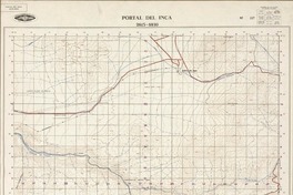 Portal del Inca 2615 - 6930 [material cartográfico] : Instituto Geográfico Militar de Chile.