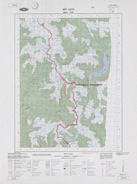 Río León 4045 - 7145 [material cartográfico] : Instituto Geográfico Militar de Chile.