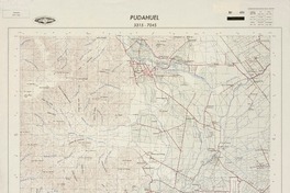 Pudahuel 3315 - 7045 [material cartográfico] : Instituto Geográfico Militar de Chile.