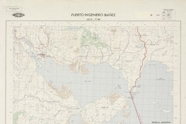 Puerto Ingeniero Ibáñez 4615 - 7140 [material cartográfico] : Instituto Geográfico Militar de Chile.
