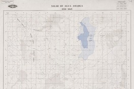 Salar de Agua Amarga 2530 - 6845 [material cartográfico] : Instituto Geográfico Militar de Chile.