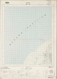 Putú 3500 - 7245 [material cartográfico] : Instituto Geográfico Militar de Chile.