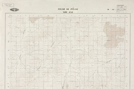 Salar de Púlar 2400 - 6745 [material cartográfico] : Instituto Geográfico Militar de Chile.