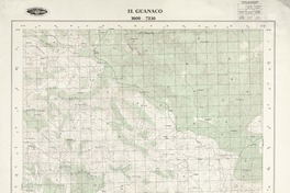 El Guanaco 3600 - 7230 [material cartográfico] : Instituto Geográfico Militar de Chile.