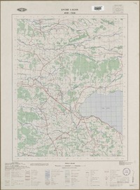 Entre Lagos 4030 - 7230 [material cartográfico] : Instituto Geográfico Militar de Chile.