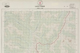 Lago Verde 4400 - 7140 [material cartográfico] : Instituto Geográfico Militar de Chile.