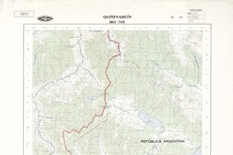 Quiñenahuín 3915 - 7115 [material cartográfico] : Instituto Geográfico Militar de Chile.