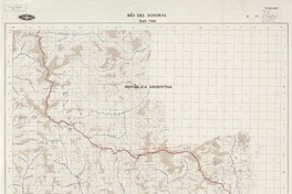Río del Totoral 3145 - 7010 [material cartográfico] : Instituto Geográfico Militar de Chile.