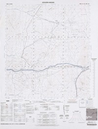 Estación Canchas 25°15' - 70°00' [material cartográfico] : Instituto Geográfico Militar de Chile.