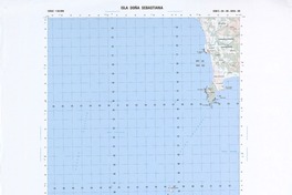 Isla Doña Sebastiana (41° 30' - 73° 45')  [material cartográfico] Instituto Geográfico Militar de Chile.
