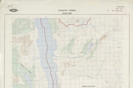 Laguna Verde 4830 - 7220 [material cartográfico] : Instituto Geográfico Militar de Chile.