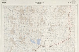 Lagunas de Teno 3500 - 7020 [material cartográfico] : Instituto Geográfico Militar de Chile.